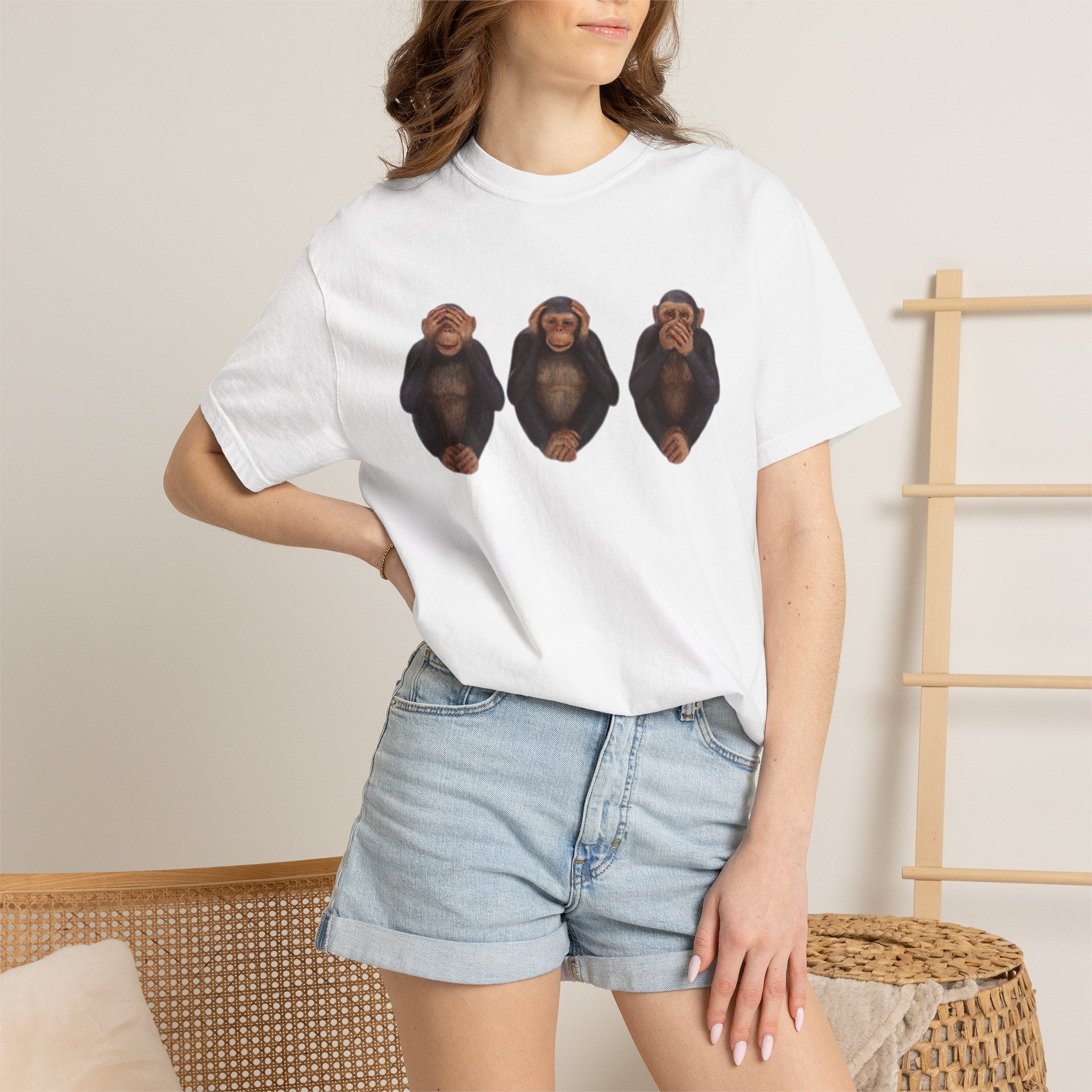 Three Wise Monkeys Tee